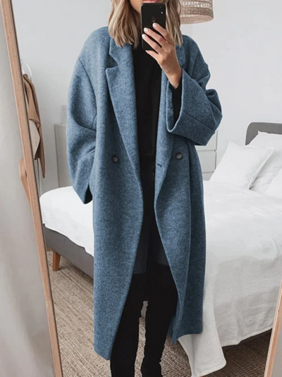 Candice | Oversized Uldfrakke