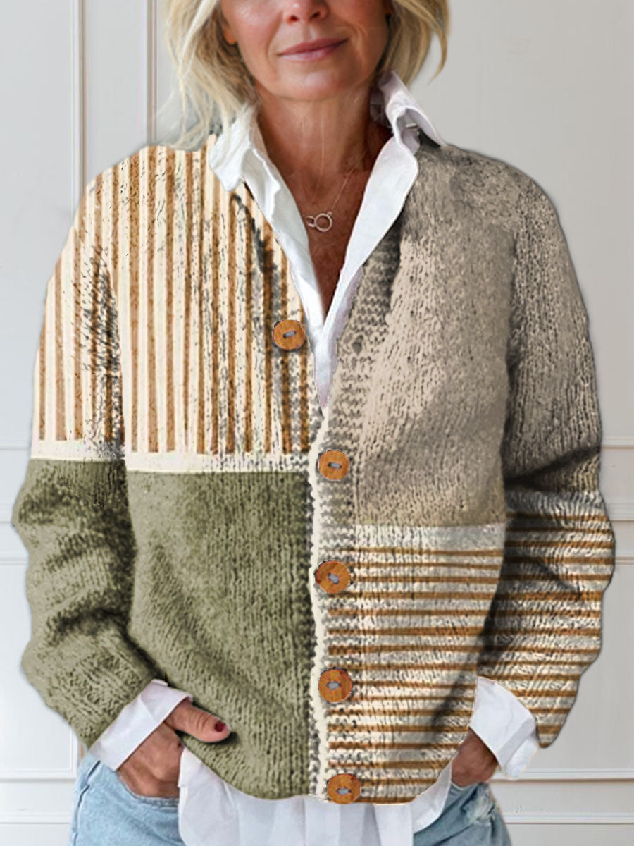 Sandra | Jordfarvet sweater 