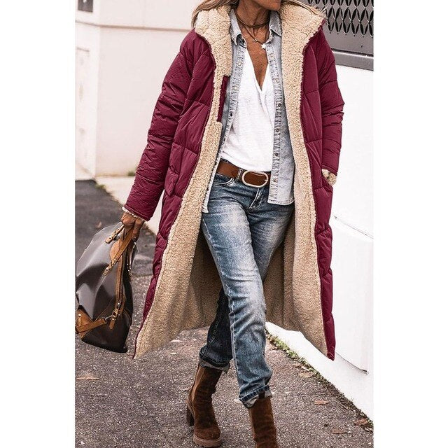 Ariella | Lang Sherpa Frakke
