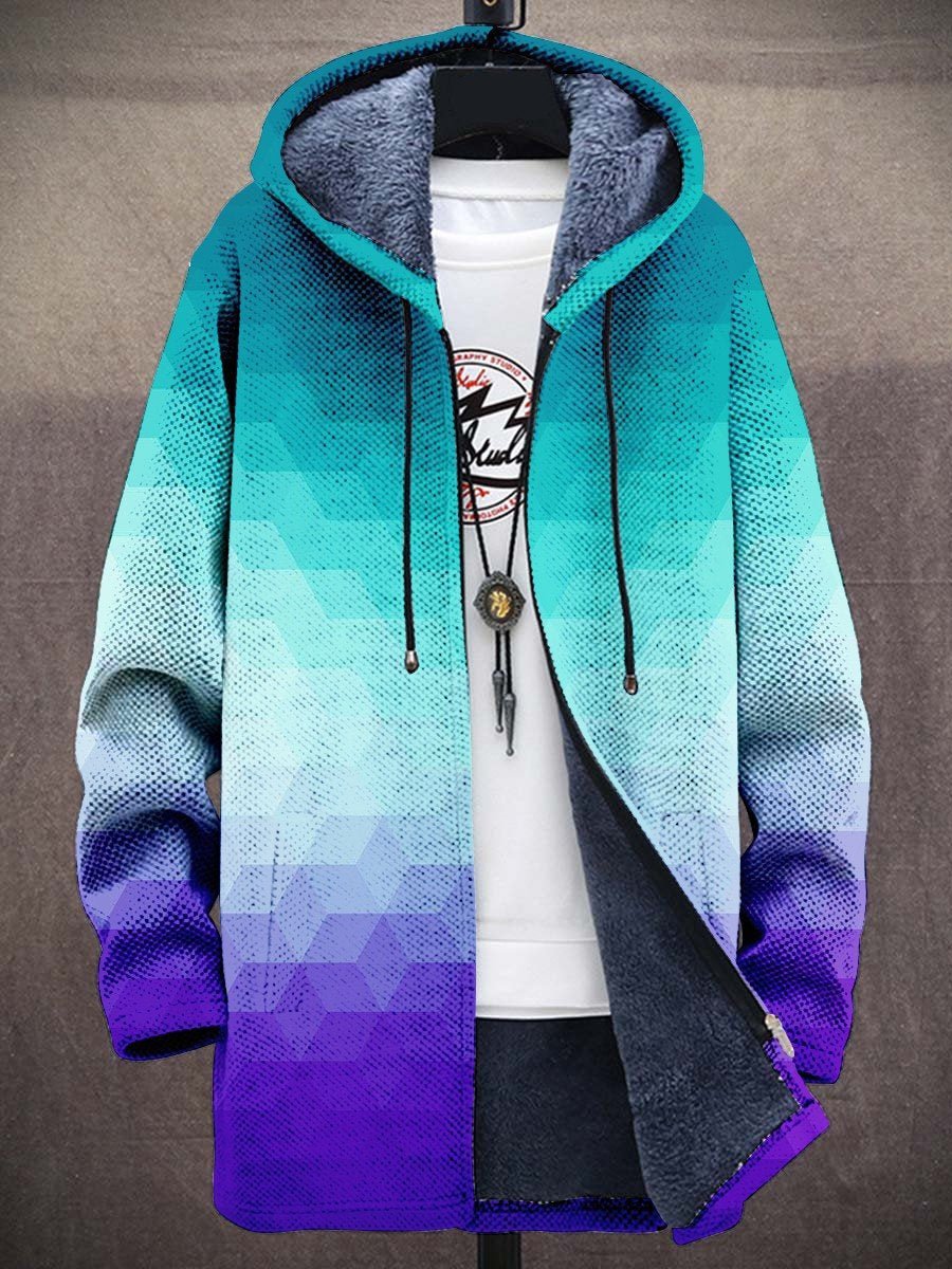 Lilly | Blå Lilla Gradient Jakke