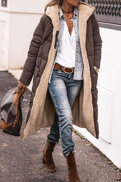 Ariella | Lang Sherpa Frakke