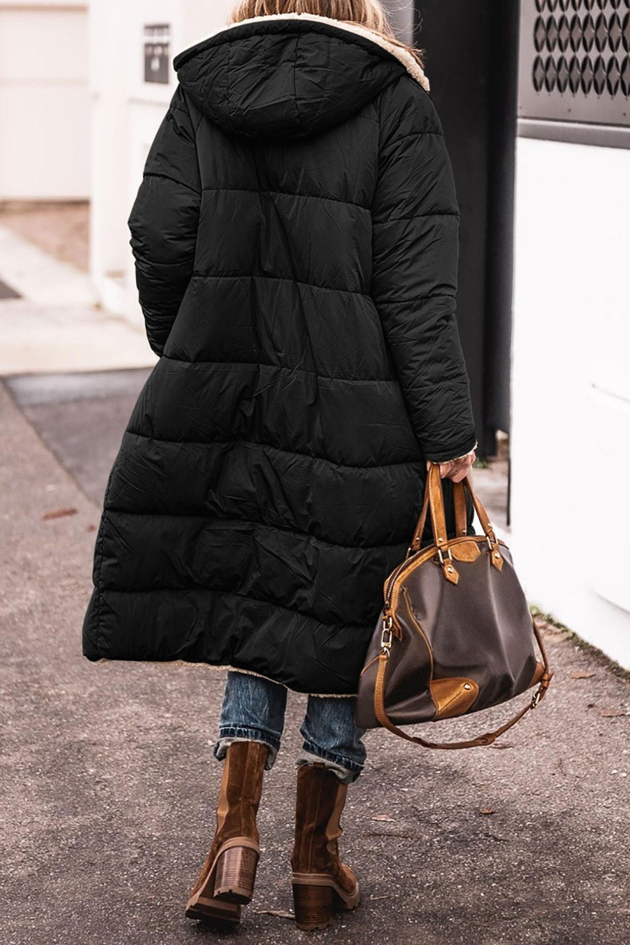 Ariella | Lang Sherpa Frakke