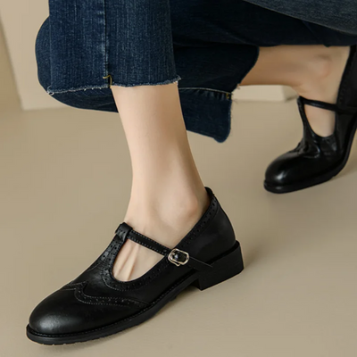 Annelise | Brogue Mary Jane sko
