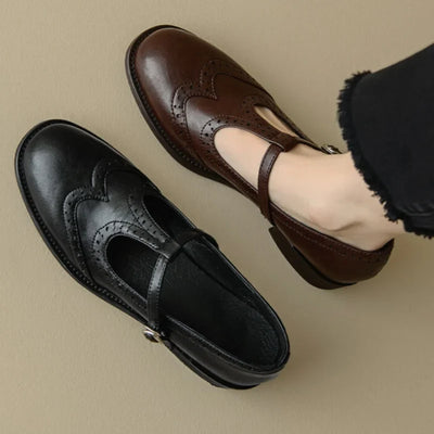 Annelise | Brogue Mary Jane sko