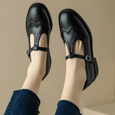 Annelise | Brogue Mary Jane sko