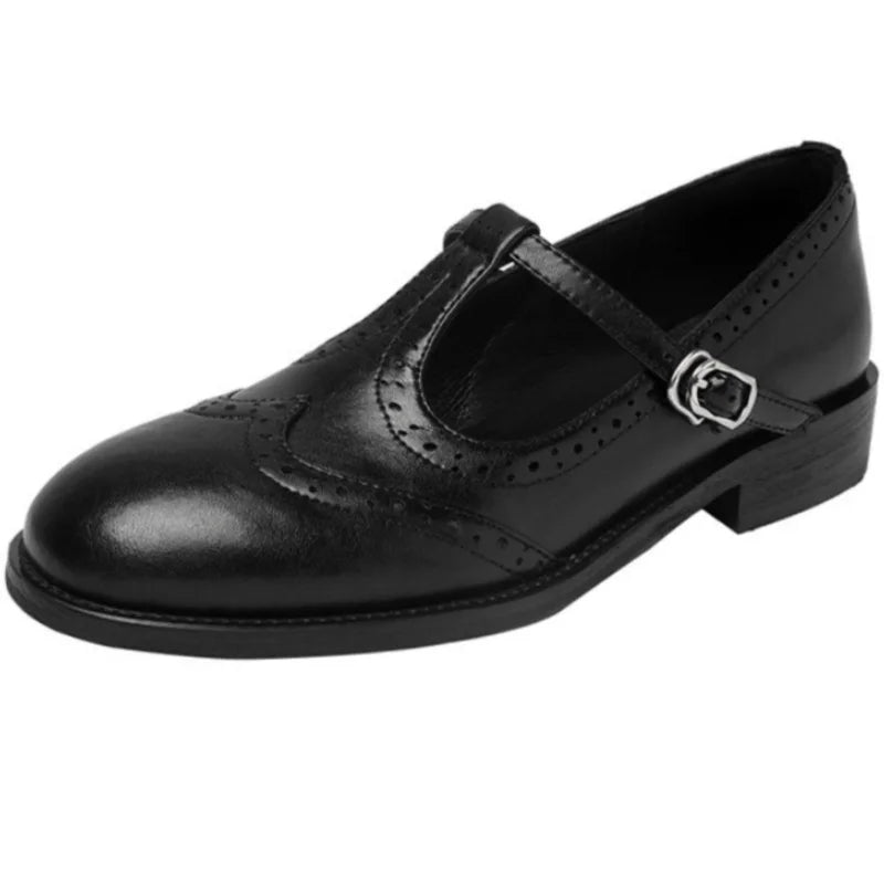 Annelise | Brogue Mary Jane sko