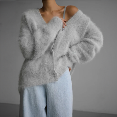 Sofie | Fluffy Trøjer med knapper