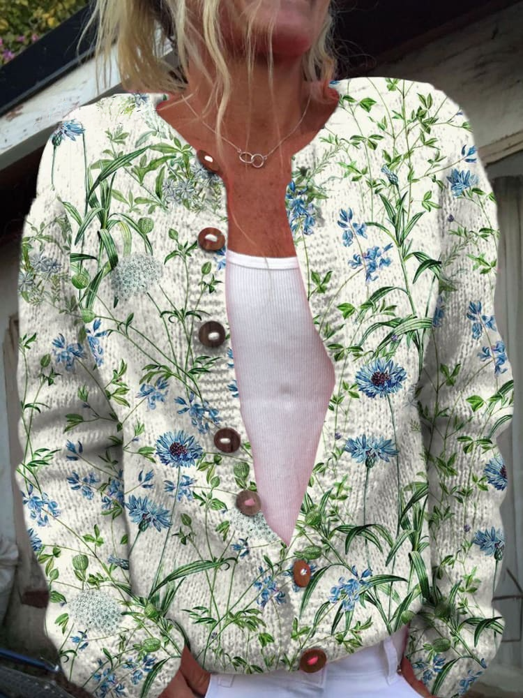 Lily | Vildblomst Have Quiltet Cardigan