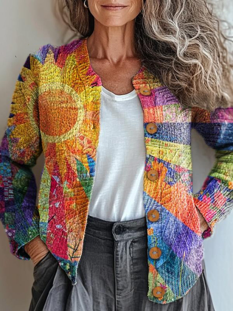 Maja | Solstråle Quiltet Cardigan