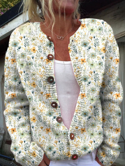 Cyra | Efterårsblomster Sweater