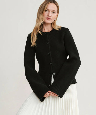 Sidsel | Elegant Trøjer med knaplukning