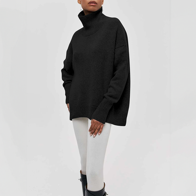 Clea | Rullekravesweater 