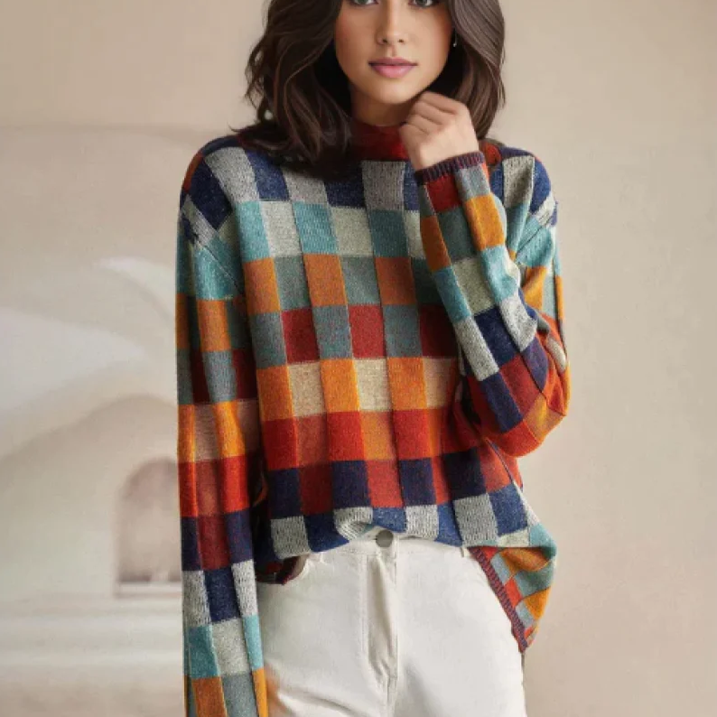 Kamille | Ternet sweater i flere farver 