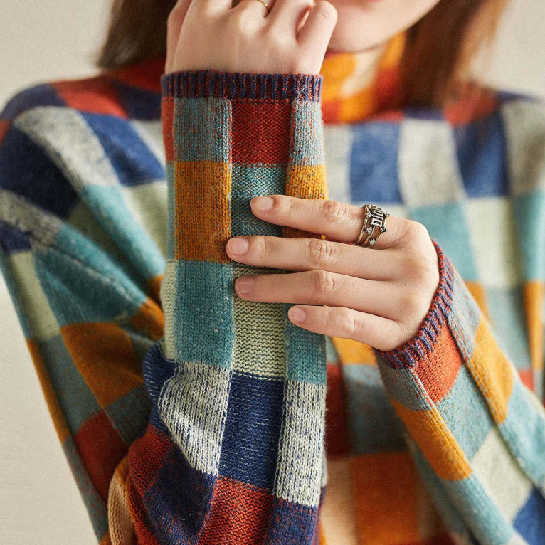 Kamille | Ternet sweater i flere farver 