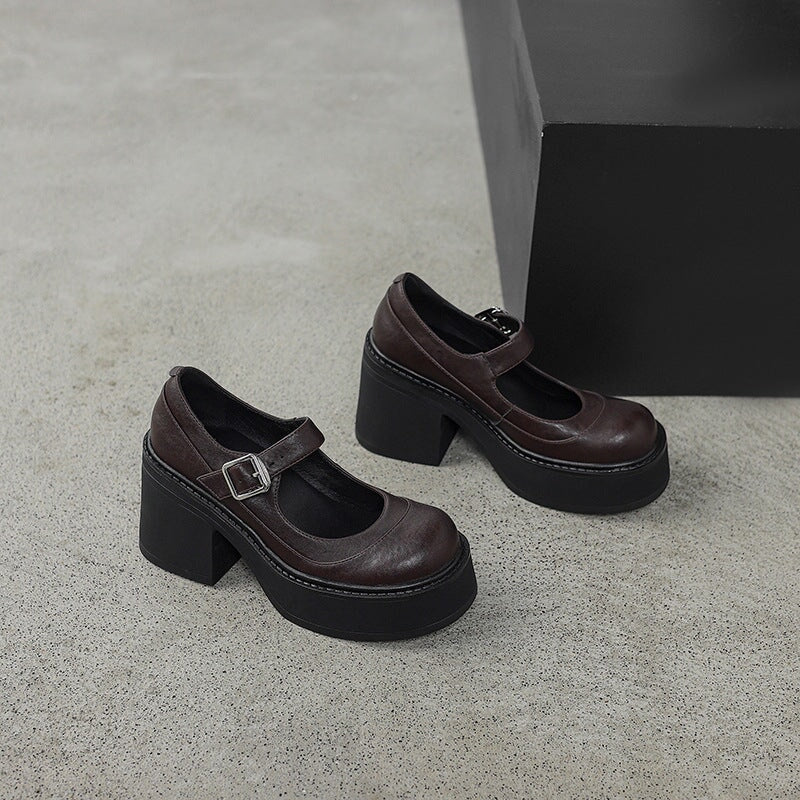 Rakel | Platform Mary Jane sko