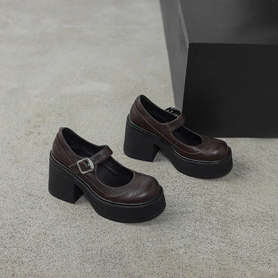 Rakel | Platform Mary Jane sko
