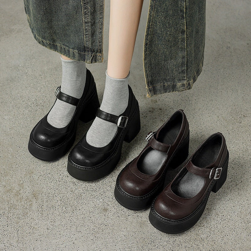 Rakel | Platform Mary Jane sko