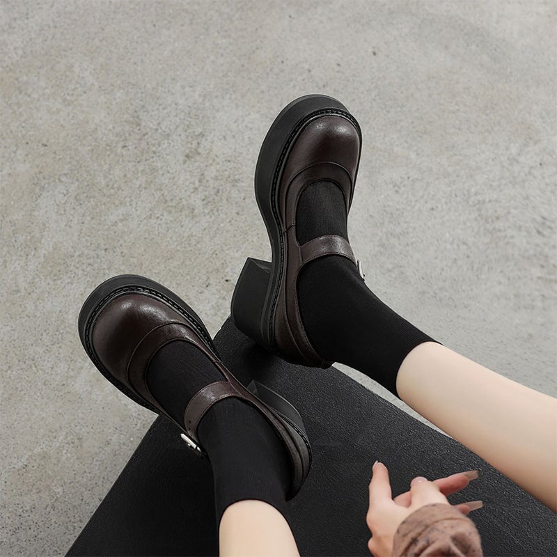 Rakel | Platform Mary Jane sko